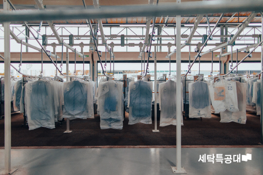 세탁특공대 스마트팩토리. 워시스왓 제공